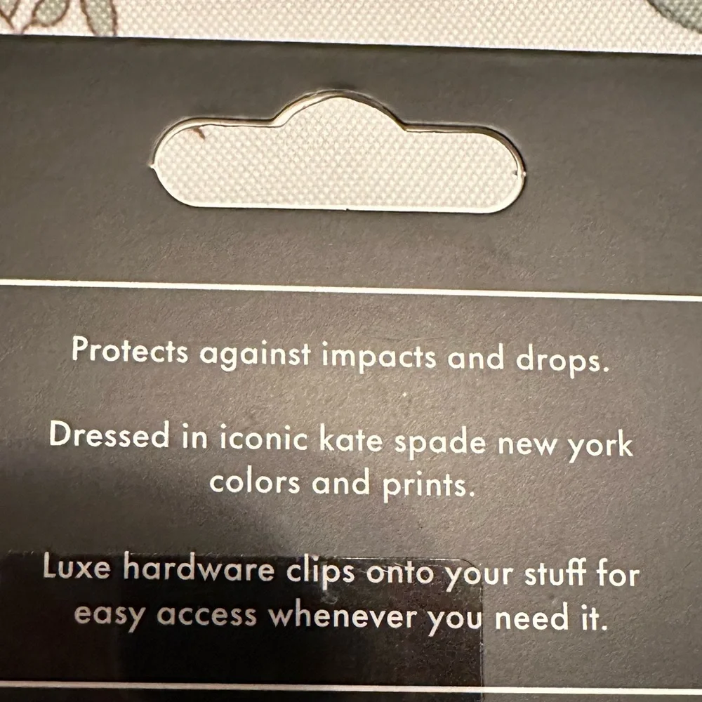 Kate Spade Black AirPods Pro Protective Case